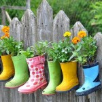 お庭の花のかわいい飾り方