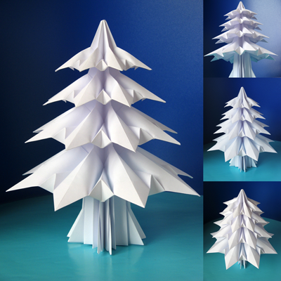 クリスマスツリーの作り方 いろいろ 紙で簡単 本格ツリーを手作り 画像と動画 Interior Design Box 海外の使えるインテリア術