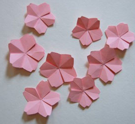 桜の枝の作り方と折り方 素敵に飾れる本格的な桜を紙でクラフト