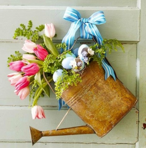 じょうろフラワーアレンジメント画像 じょうろフラワーアレンジメント